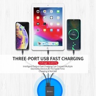 Carregador USB Rápido 3 Portas: Power Delivery 3.0 - imagem 3