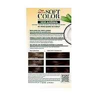 Tintura Wella Soft Color Sem Amônia Castanho Escuro 30 - imagem 2