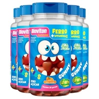 Kit 5 Gummy Kids Ferro + C Unilife 30 gomas Laranja - imagem 2