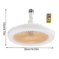 Luz de Teto Moderna 30 W Com Controle Remoto - Lâmpada Ventilador LED 2 em 1, Três Engrenagens, Regulável Com Aromaterapia para Sala de Estar e Quarto - imagem 3