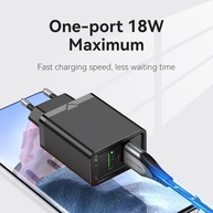 Carregador Rápido VENTION 18W: 2 USBs + QC 3.0 - imagem 2