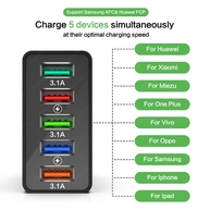 Carregador USB 68W: 5 Portas e Carga Rápida 3.0 - imagem 4