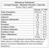 Coconut Granola Dark Chocolate Sachê 5 Sachês 30 g - imagem 3