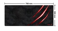 Havit Mouse Pad Grande Gamer MP860, 70 X 30 Cm, Tecido de Malha Fina, Base de Borracha Antiderrapante, Design com Bordas Costuradas, Útil para Cobrir Teclado, Mouse e Outros Objetos, Preto - imagem 3