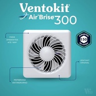 Ventokit Air'Brise 300 - Bloco Motor para Renovador de Ar com Ótimo Custo-Benefício - imagem 5