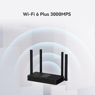 Roteador, HUAWEI WiFi AX3S, Wi-Fi 6 Plus 3000MPS, Vizualização de diagnósticos WI-Fi, Controle dos Pais, Preto - imagem 4
