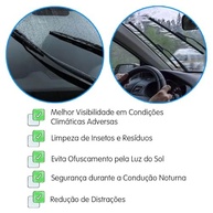 Limpador Para-Brisa Dianteiro Tiger Auto Específico Peugeot 3008, 308, 408, 508 (2012-2021) - 28/26 Polegadas - imagem 5