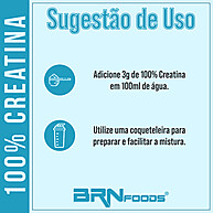 Creatina Pura BRNFOODS: Kit 10x 300g - imagem 2