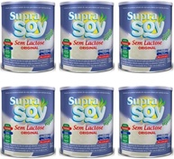 Sem Lactose Original, Proteína Vegetal, 300g, Pack com 6 Latas - imagem 1