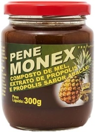 Kit 2 Mel Composto com Extrato de Própolis Penemonex Pronatu 300g Pmonex - imagem 3