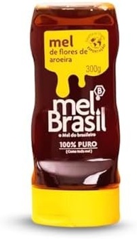Mel Puro Flores De Aroeira- Melbras Squeeze 300g- Mel Brasil - imagem 4