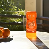 Mel Puro Flores Laranjeira- Melbras Squeeze 300g- Mel Brasil - imagem 4