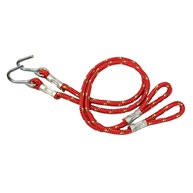 Cabo Extensor para Rede de Dormir 1m - Resistência 300kg, Nylon Premium e Gancho de Aço (Vermelho) - imagem 1