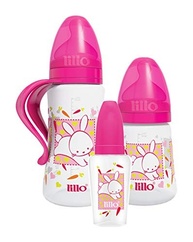 Lillo Kit Design Fashion Silicone Rosa - 3 Peças (50ml, 180ml, 300ml) | Livre de BPA - imagem 3