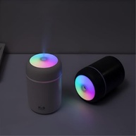Umidificador de Ar Portátil com LED Colorido | 300ml | Tecnologia Ultrassônica | Aromatizador Silencioso para Casa e Escritório - imagem 3