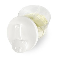 Adoleta Bebê Porta Leite em Pó Transparente com Bico Dosador 300ml - imagem 3