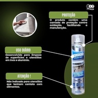 Brilha Inox Alumínio Kelldrin 300ml - Limpeza Brilhante e Duradoura - imagem 5
