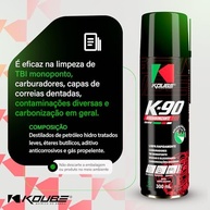 Descarbonizante K90 Slow Drying Koube 300ml: Limpeza Profunda e Eficaz - imagem 4
