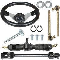 Kit Volante e Caixa de Direção 300mm/320mm em Aço para Go Kart, ATV e Buggy - Aumente o Controle! - imagem 2