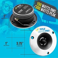 Super Tweeter Pyle 300W Titânio: Som Cristalino e Potente para Seu Carro - imagem 3