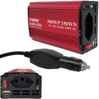 Inversor Automotivo 12V para 220V 300W com USB: Energia Confiável no Seu Carro! - imagem 1