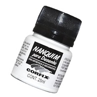 TINTA NANKIN 25ML CORFIX AVULSO BRANCO 301 - imagem 3