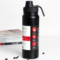 Garrafa Térmica Esportiva 800ml Aço Inox 304 - Mantém Frio por 12h e Quente por 8h com Tampa Antivazamento e Infusor de Frutas - imagem 1