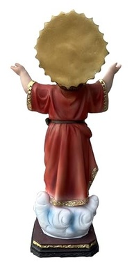 Estátua do Baby Jesus Niño Dios 30,5 cm - Decoração Religiosa Católica para Casa e Capela - imagem 3