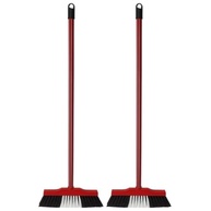 Kit 2 Vassouras de Pelo Sintético 30cm com Cabo e Base de Madeira – Leve, Resistente e Eficiente para Pisos Lisos - imagem 2