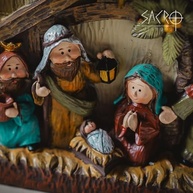 Presépio Natalino Baby 30cm em Resina - Decoração Completa e Encantadora para Crianças - imagem 5