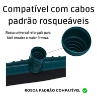 Rodo Plástico 30cm com EVA Duplo e Cabo Reforçado - Secagem Rápida e Limpeza Eficiente para Casa e Lavanderia - imagem 5