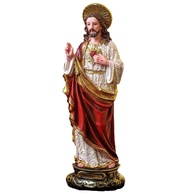 Imagem do Sagrado Coração de Jesus em Resina - 30cm - Importado - imagem 1
