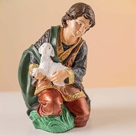 Presépio Natalino Colorido 14 Peças Inquebrável 30cm - Decoração Segura e Resistente para Ambientes Externos - imagem 5