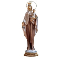 Imagem Nossa Senhora do Carmo 30cm em Resina - Coleção Estilo | Decoração Sagrada com Pintura Manual - imagem 2