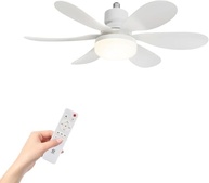 Ventilador de Teto com LED e Controle Remoto – Ultra Silencioso 30dB, Bivolt com Timer - imagem 3