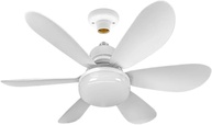 Ventilador de Teto com LED e Controle Remoto – Ultra Silencioso 30dB, Bivolt com Timer - imagem 1