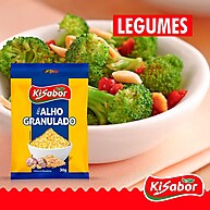 KiSabor Alho Granulado: Sabor Intenso 30g - imagem 1