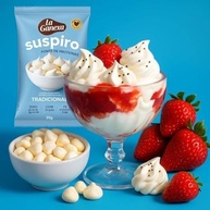Suspiro Proteico sabor Tradicional 30g - La Ganexa - imagem 4