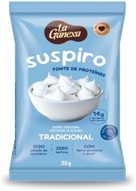 Suspiro Proteíco - 30g Tradicional - La Ganexa - imagem 2