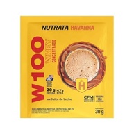 W100 Whey - 1 Sachê 30g Dulce de Leche Havanna - Nutrata - imagem 1