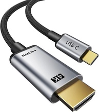 Cabo USB-C HDMI 4K 30Hz 1 Metro Thunderbolt 3 HDMI 4K - imagem 1