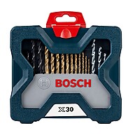 Furadeira Bosch GSB 13 RE + Kit X-Line 30pçs - imagem 2