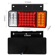 Kit 2 Luzes Traseiras LED 50 Lâmpadas para Reboque e Caminhão (10-30V) - Segurança e Visibilidade Máxima - imagem 5