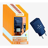 Carregador Turbo Lehmox: Carga Rápida 30W! - imagem 1