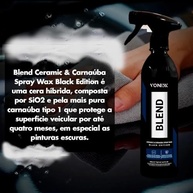Kit Essencial: Blend Spray Black Edition 500ml Vonixx + Toalha Microfibra Evox 30x30 - imagem 3