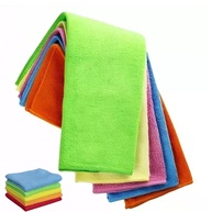Kit 5 Panos de Microfibra 30x30cm - Alta Absorção, Anti Risco, Multiuso para Limpeza Automotiva e Doméstica - imagem 1