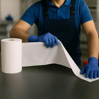 Toalhas Wiper 30x35cm - 50 Unidades Reutilizáveis e Laváveis para Limpeza Absorvente - imagem 3
