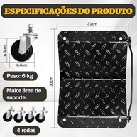 Conjunto 2 Estacas de Movimentação de Veículos 30x40cm - 1000 LBS | Garagem e Reboque - imagem 3