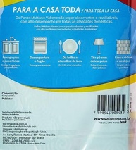 Pano Multiuso Vabene 30x50cm - Verde | Limpeza Eficiente e Versátil para Qualquer Superfície - imagem 4