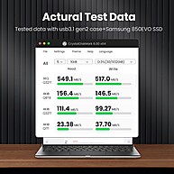 Ugreen: Gabinete Externo SSD/HDD USB 3.1 - imagem 2